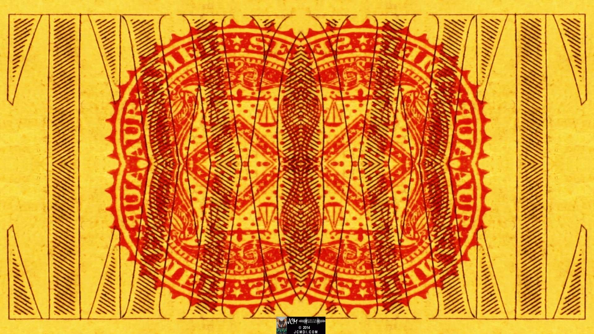 Making Monsters � U.S. Presidents and Paper Currency Quadroscopic Money Artwork